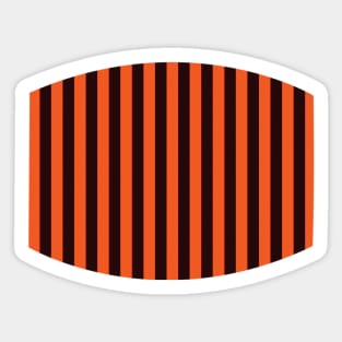 Halloween Stripes Sticker